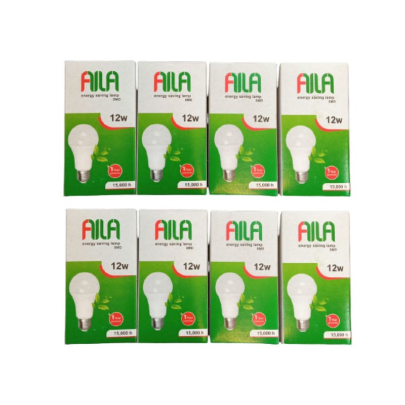 لامپ 12 وات آیلا مدل led پایه E27 بسته 8 عددیجدید