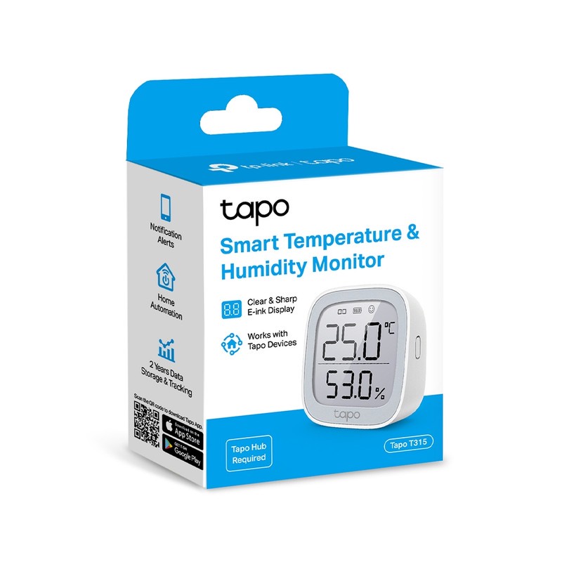 سنسور دما و رطوبت تی پی-لینک مدل Tapo T315جدید