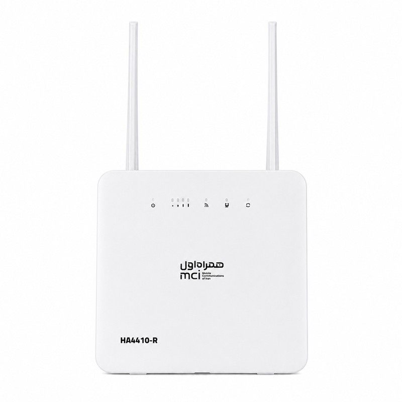 مودم 4G همراه اول مدل HA4410-R به همراه کارت فعال سازی سیم کارت اعتباری و 300 گیگابایت اینترنت هدیه 365 روزه