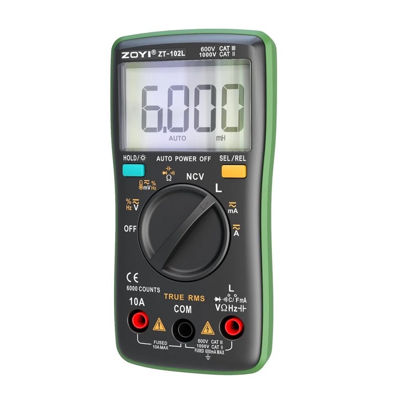 ال سی آر متر و مولتی متر زویی مدل ZT-102Lجدید