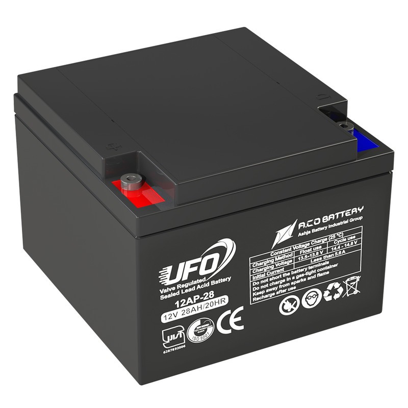 باتری یو پی اس 12 ولت 28 آمپر یوفو مدل Aco-12v-28جدید