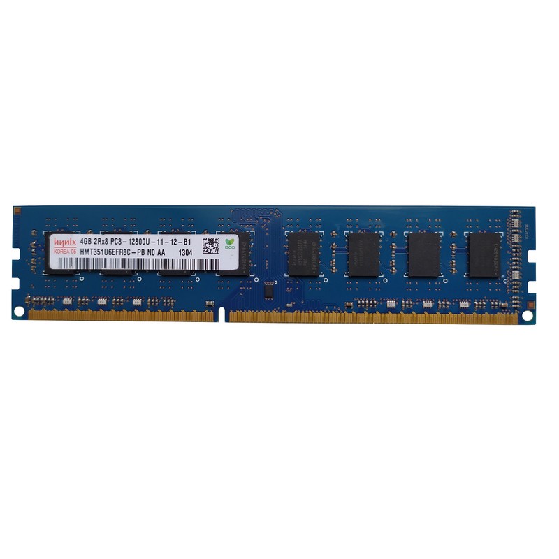 رم دسکتاپ DDR3 تک کاناله12800 مگاهرتز CL11 هاینیکس مدل HMT351U6EFR8C ظرفیت 4 گیگابایتجدید