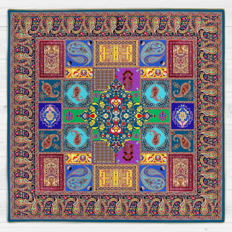 رومیزی طرح ترمه کد 9275.2جدید