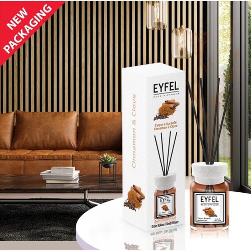 خوشبوکننده هوا ایفل مدل Cinnamon Clove حجم 120 میلی لیترجدید