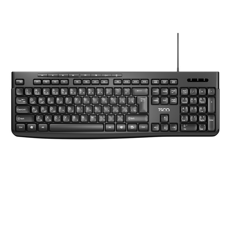 ماوس و کیبورد با سیم تسکو مدل TKM 8057جدید