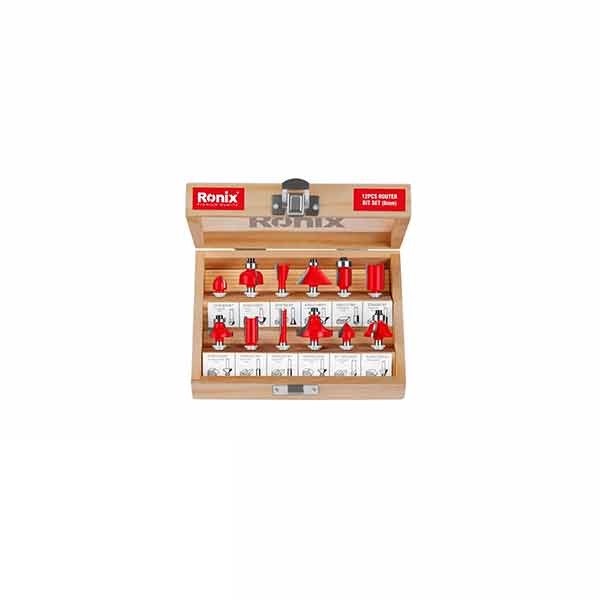 تیغ اورفرز رونیکس مدل RH-5341 مجموعه 12 عددیجدید
