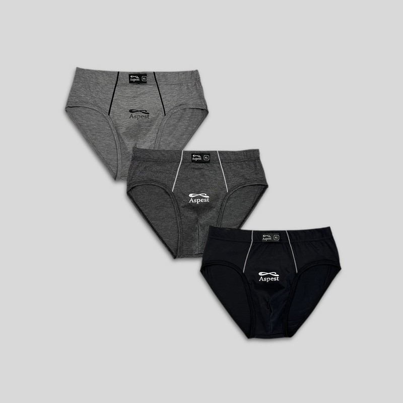 شورت اسلیپ مردانه اسپست مدل ASP-SLIP-3COL مجموعه سه عددیجدید