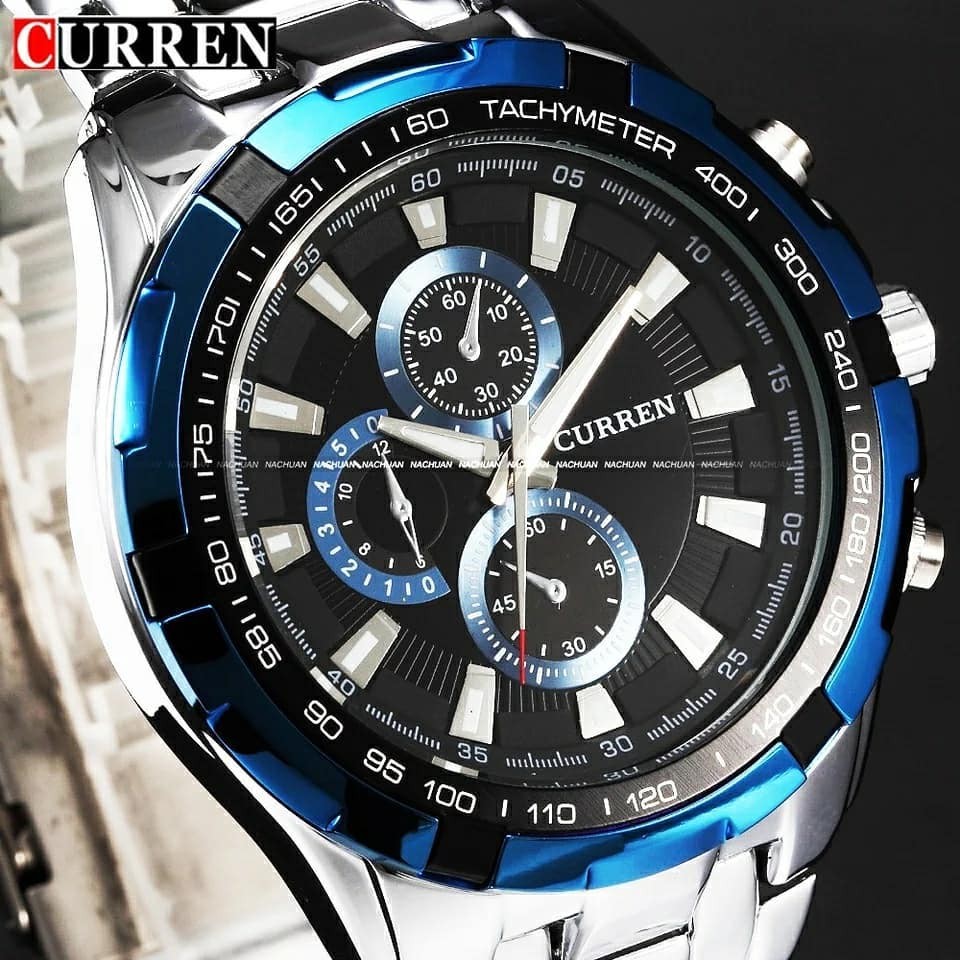 خرید ساعت مچی مردانه کارن مدل CURREN8023 ضدآب بند استیل اورجینال ضدآب