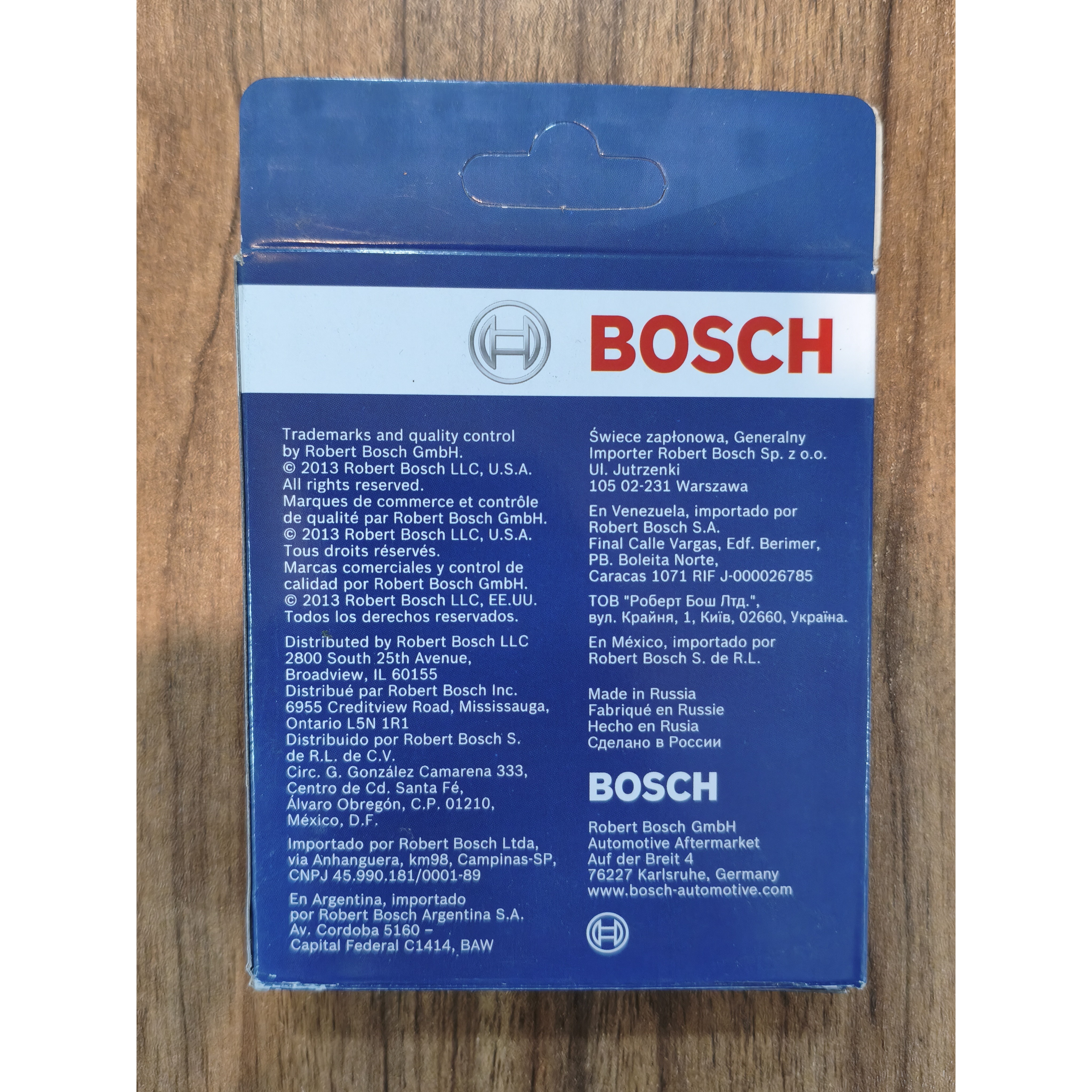 شمع دو پلاتین BOSCH 9جدید