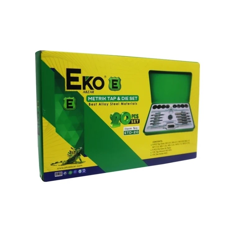 قلاویز و حدیده 20پارچه اکومدل EKO ETD20 ارسال رایگانجدید