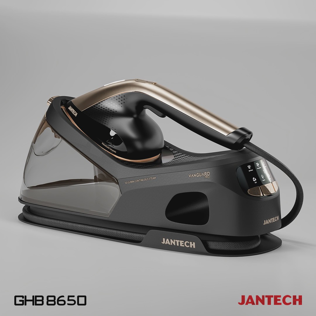 اتو بخارگر مخزن دار ژانومه مدل GHB8650 مجهز به دیگ بخارجدید