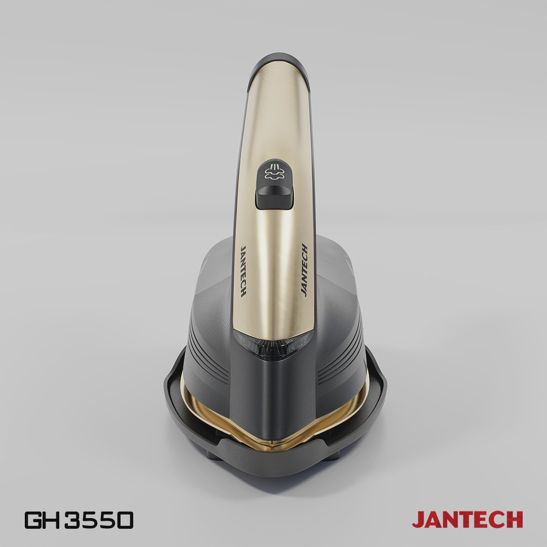 بخارگر دستی دوکاره ژانومه GH3540 و GH3550 مشکی تیتانیوم و رزگلدجدید