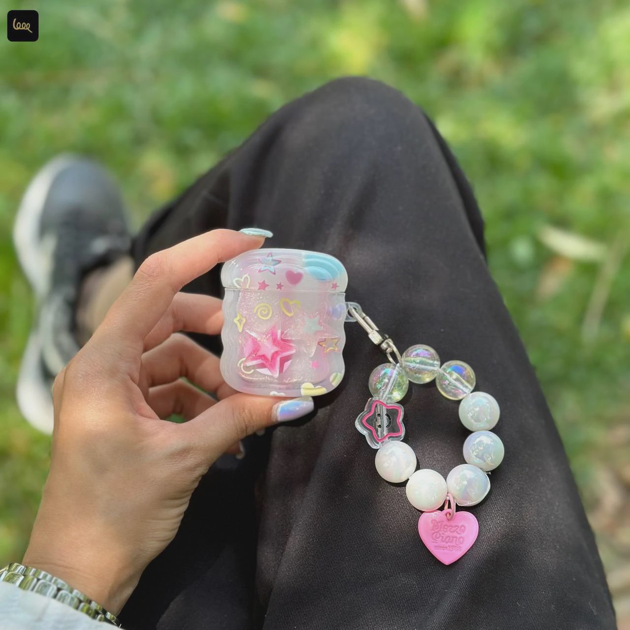 قاب ایرپاد ستاره کریستالی (Airpods Case Star Crystal) (LP439)جدید