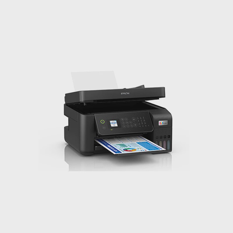 پرینتر جوهرافشان چهارکاره مخزن دار اپسون مدل Epson EcoTank L5290جدید