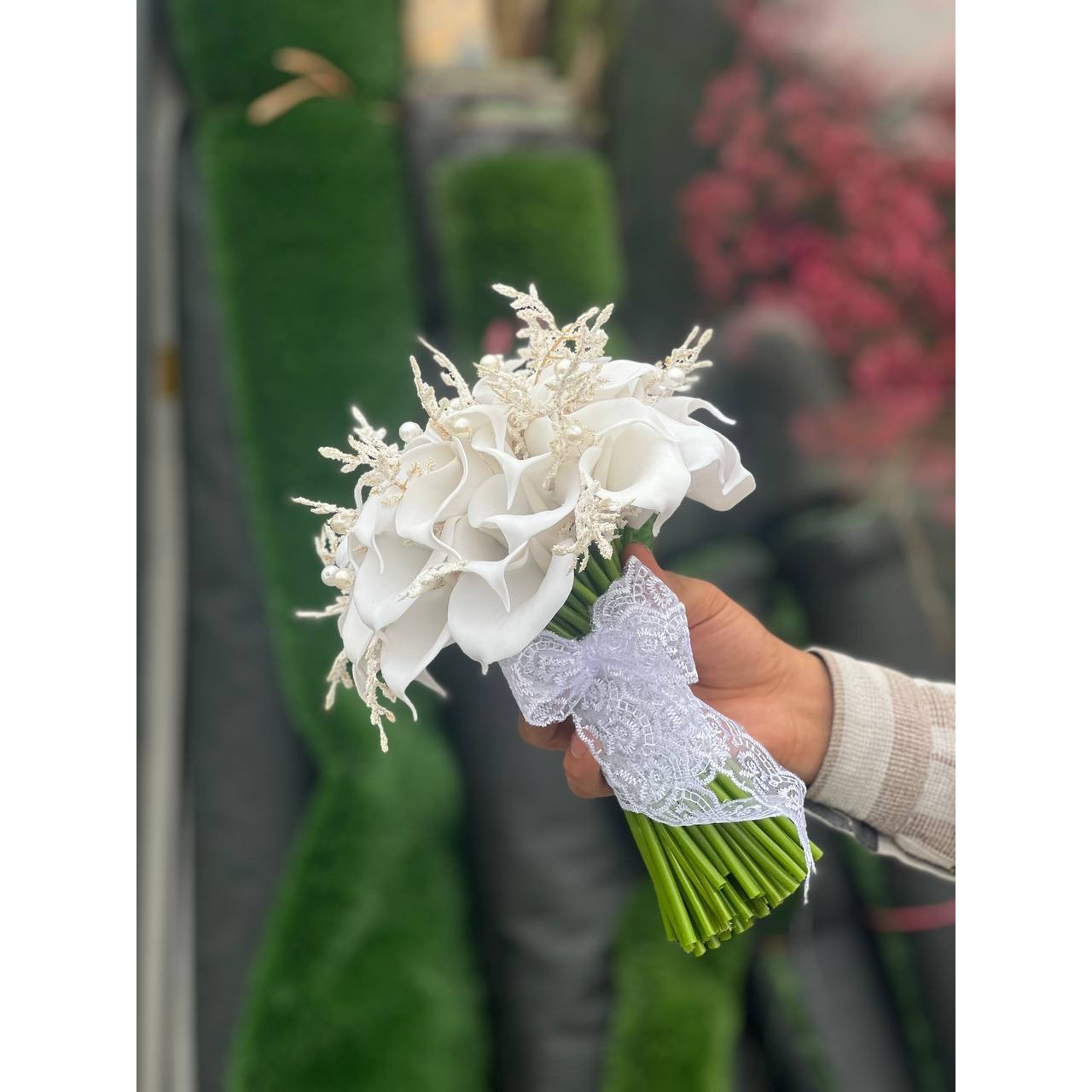 دسته گل عروس شیپوری 30 شاخه
