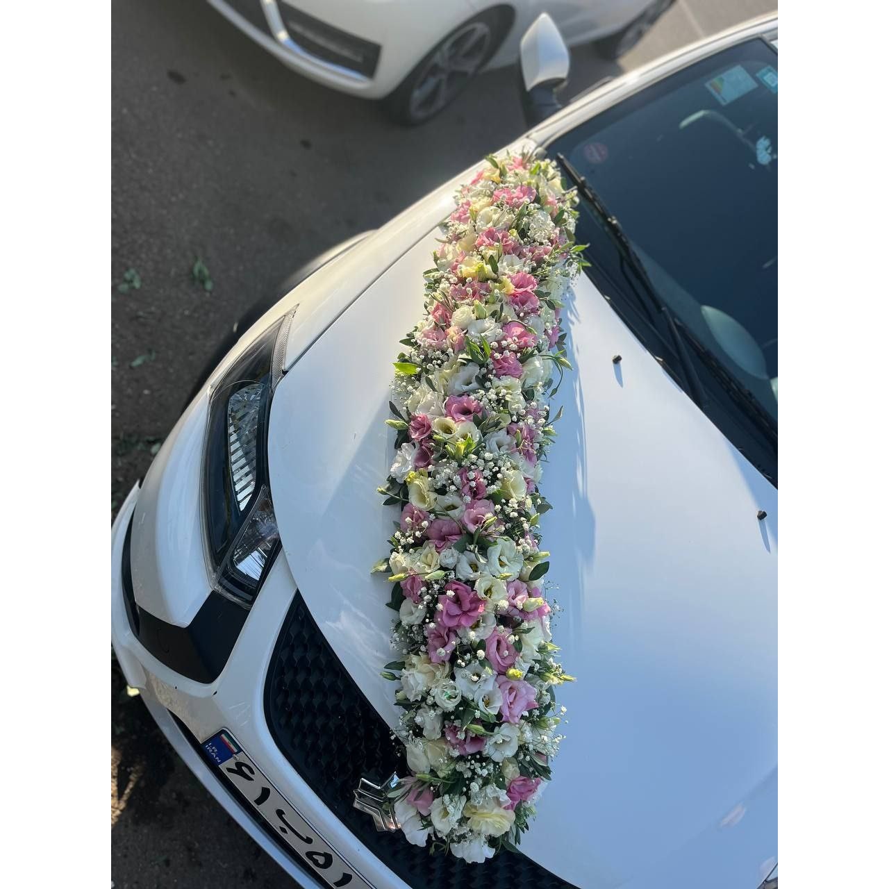 ماشین عروس مدل خطی مورب