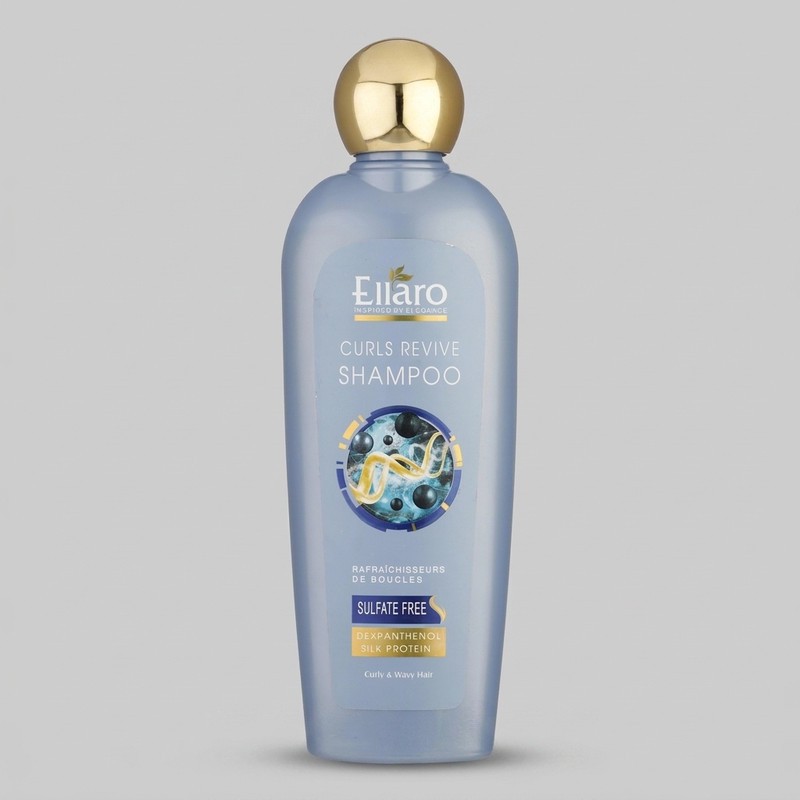 شامپو تقویت کننده موهای مجعد و فر الارو مدل Curls Revive حجم 300 میلی لیتر بدون سولفات مناسب بزرگسالانجدید
