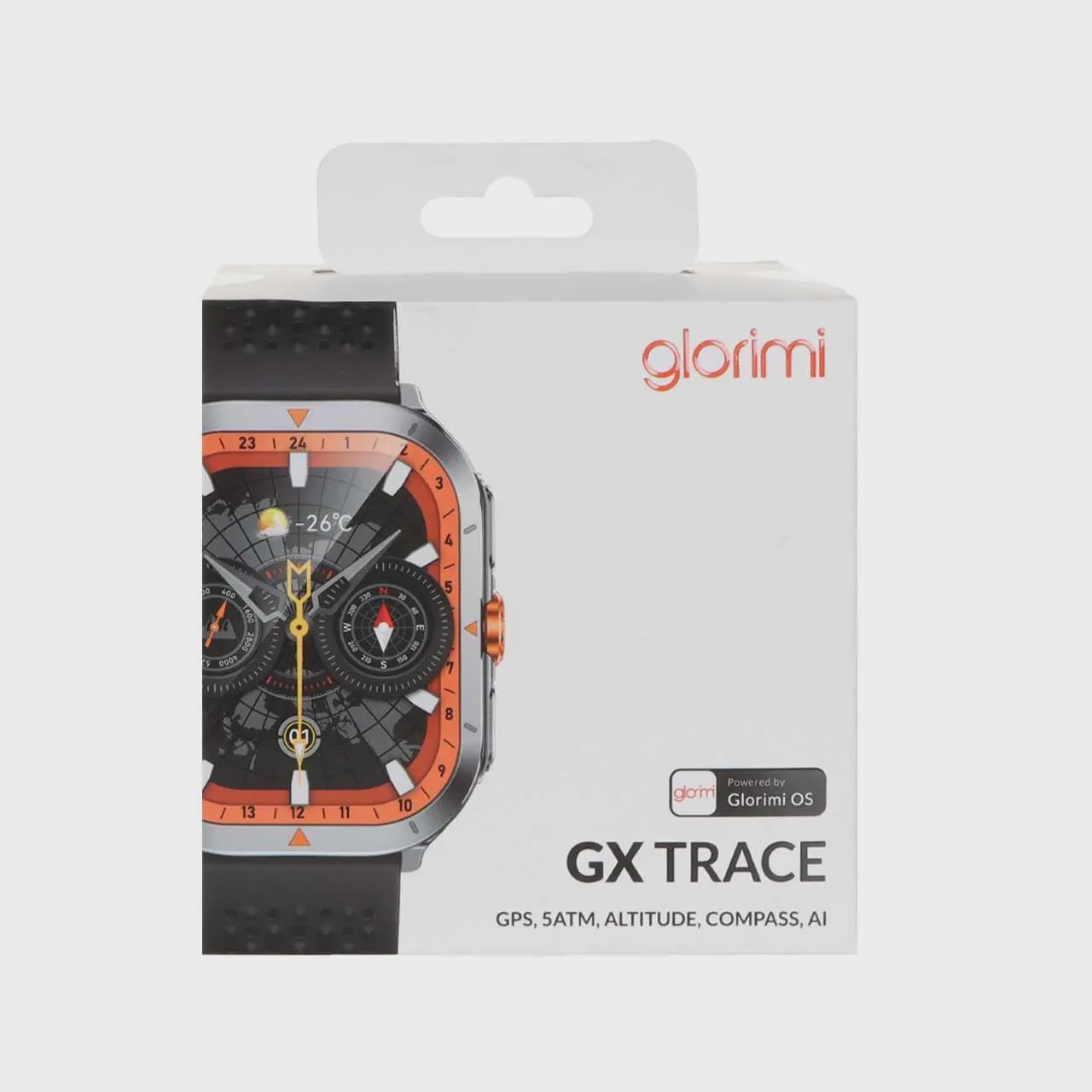ساعت هوشمند Glorimi مدل GX Trace - مشکی (گارانتی 12 ماهه شرکتی) آوانور - پس کرایهجدید
