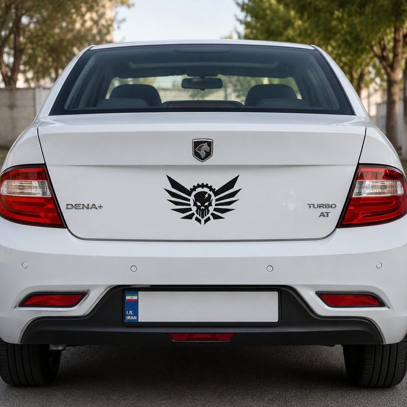 برچسب بدنه خودرو سولگی طرح Grim Wing کد M287جدید