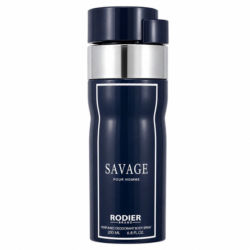 اسپری دئودورانت مردانه رودیر مدل Savage حجم 200 میلی لیتر