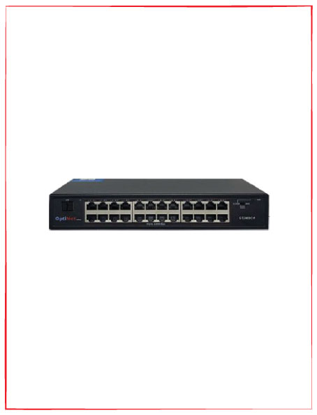 سوئیچ شبکه 24 پورت اپتینت GE2400CM