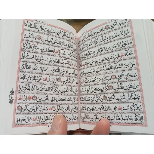 قرآن جیبی خط نیریزی ترجمه انصاریان