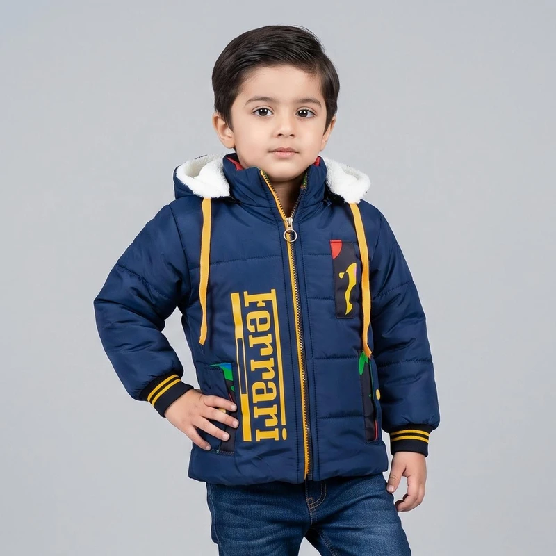 کاپشن پسرانه طرح فراری سایز 2 سال تا 5سال