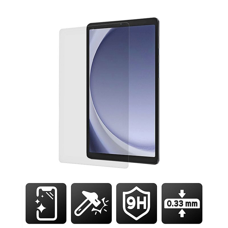 گلس شیشهای ضد ضربه سامسونگ Galaxy Tab A9 مدل X115