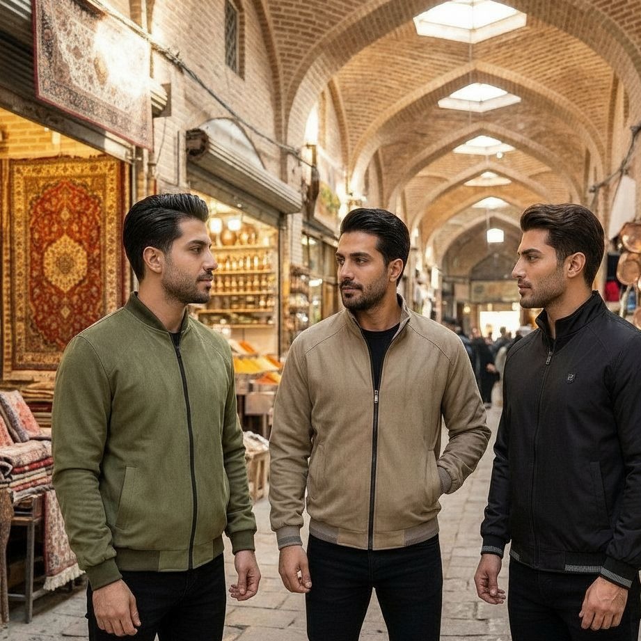 کاپشن دو رو پاییزه مردانهجدید