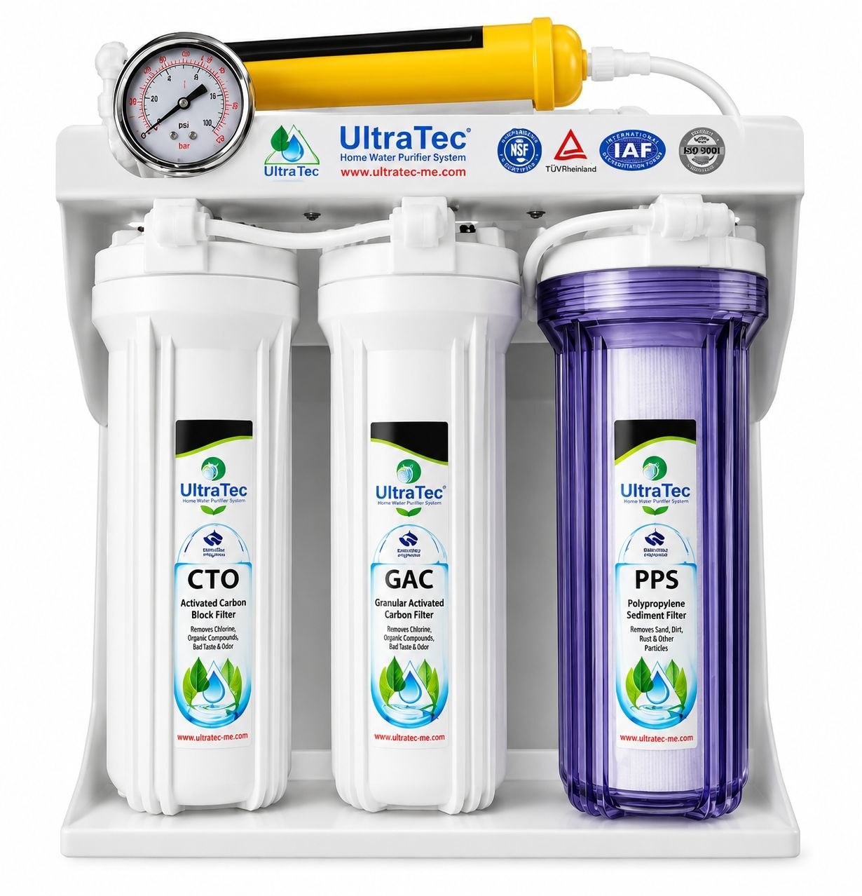 دستگاه تصفیه آب خانگی اولترا تِک ULTRATEC - تصفیه چی