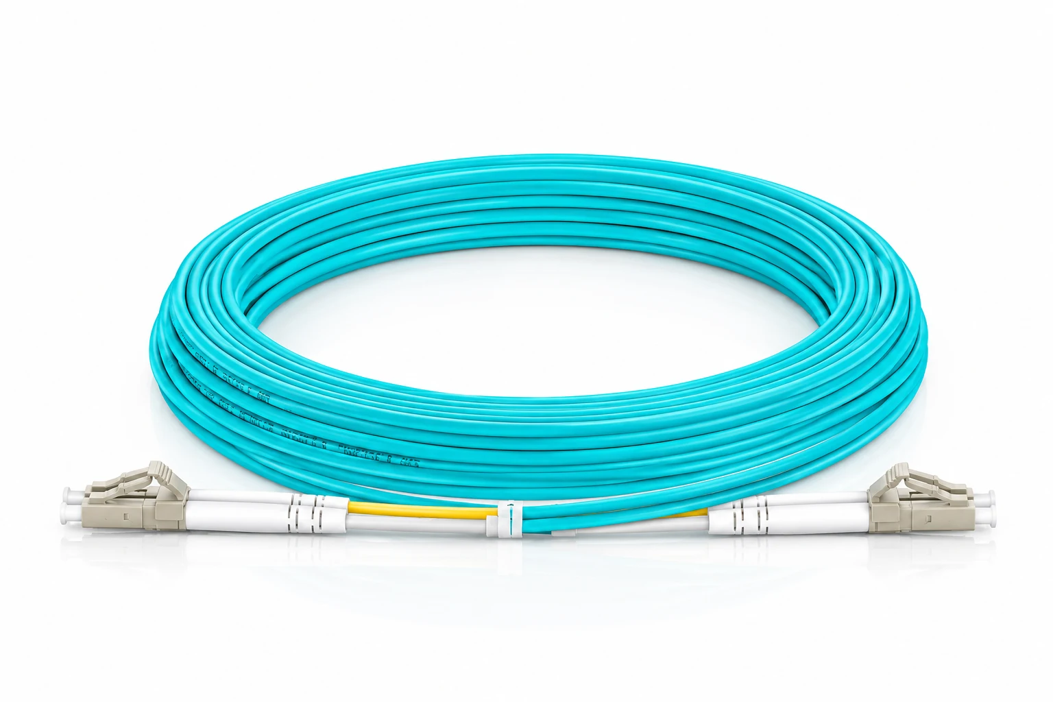 پچ کورد فیبر نوری مالتی مود 5 متری دابلکس LC-LC/upc-OM3,3mm
