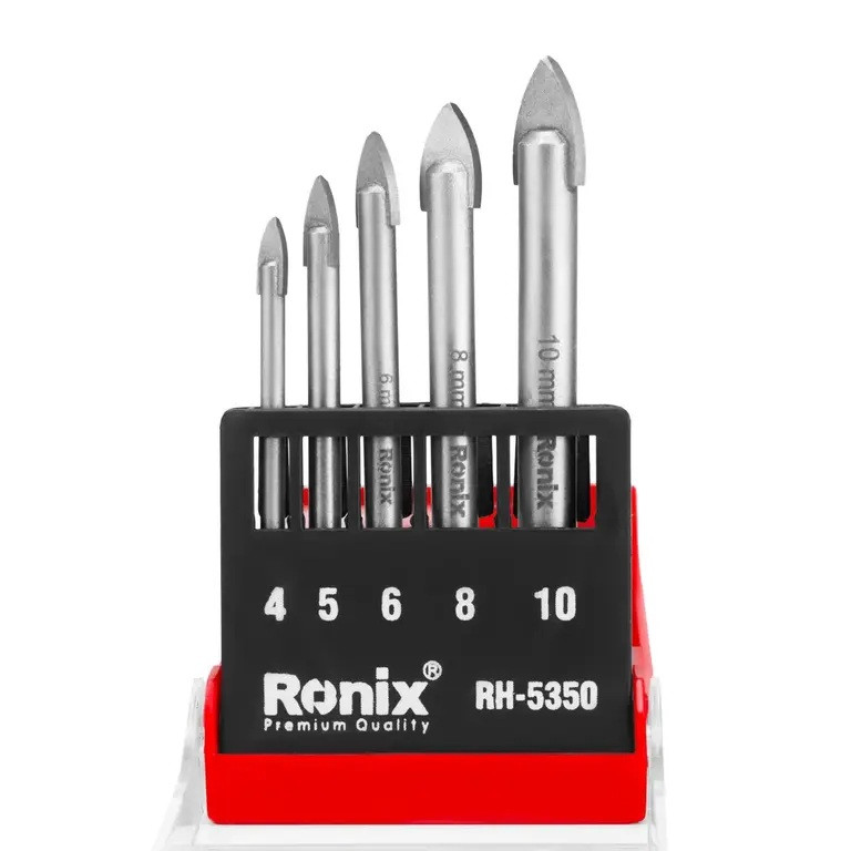 مته شیشه رونیکس مدل RH-5350 مجموعه 5 عددیجدید