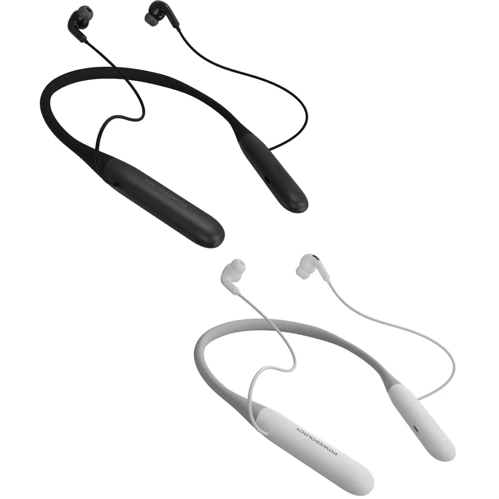 هدفون گردنی برند پاورولوجی مدل Toneflex Enc wireless neckband
