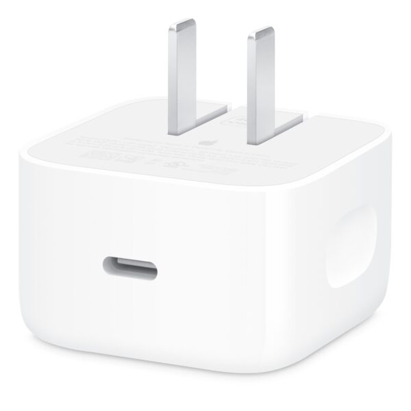 شارژر دیواری اپل 40 وات دو پین مدلApple 40W Dynamic Power Adapter - اورجینالجدید