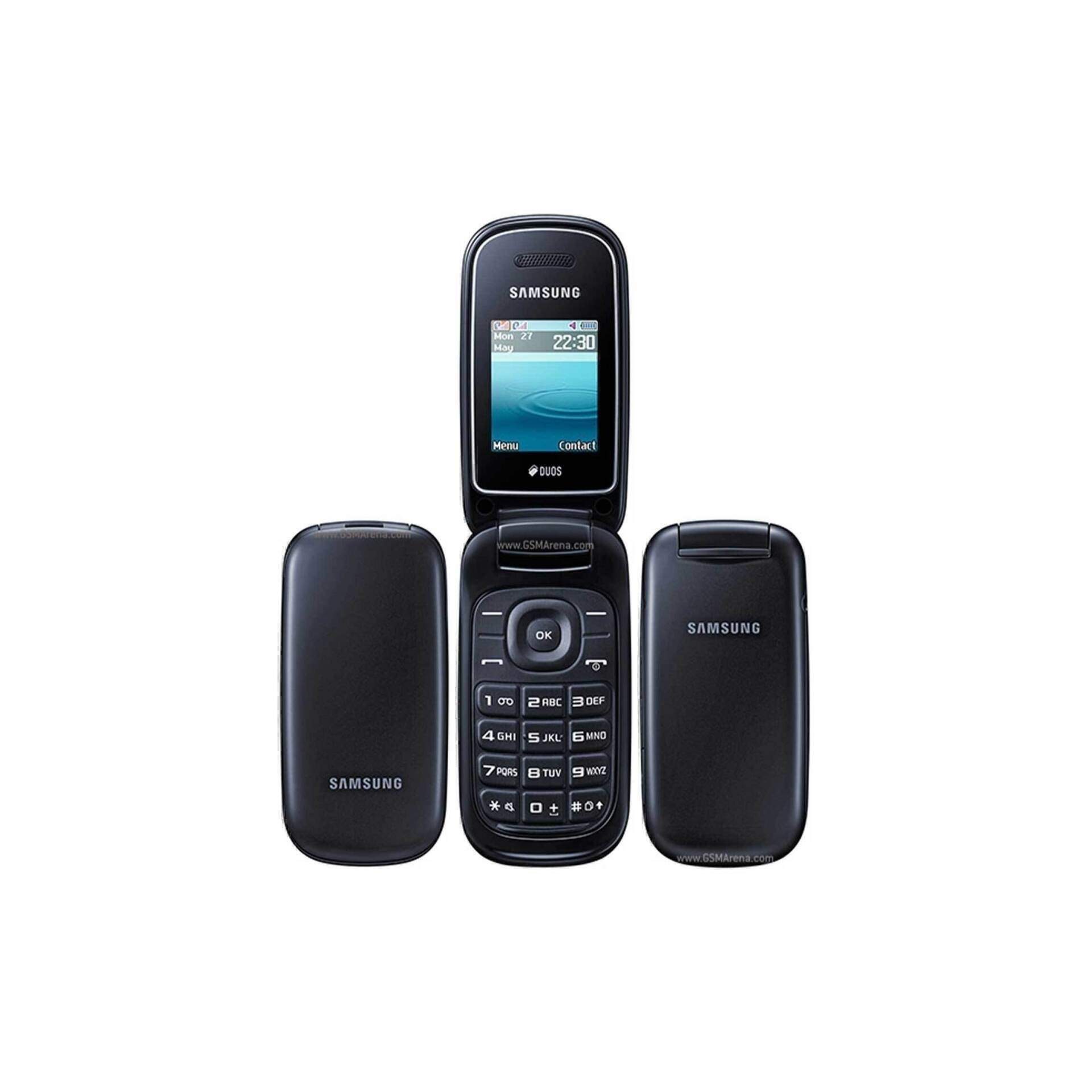 گوشی تاشو سامسونگ مدل SAMSUNG GT-E1272 دو سیم کارت رم خور دوربین دار رجیستر با کد فعالسازی (بدون گارانتی شرکتی)