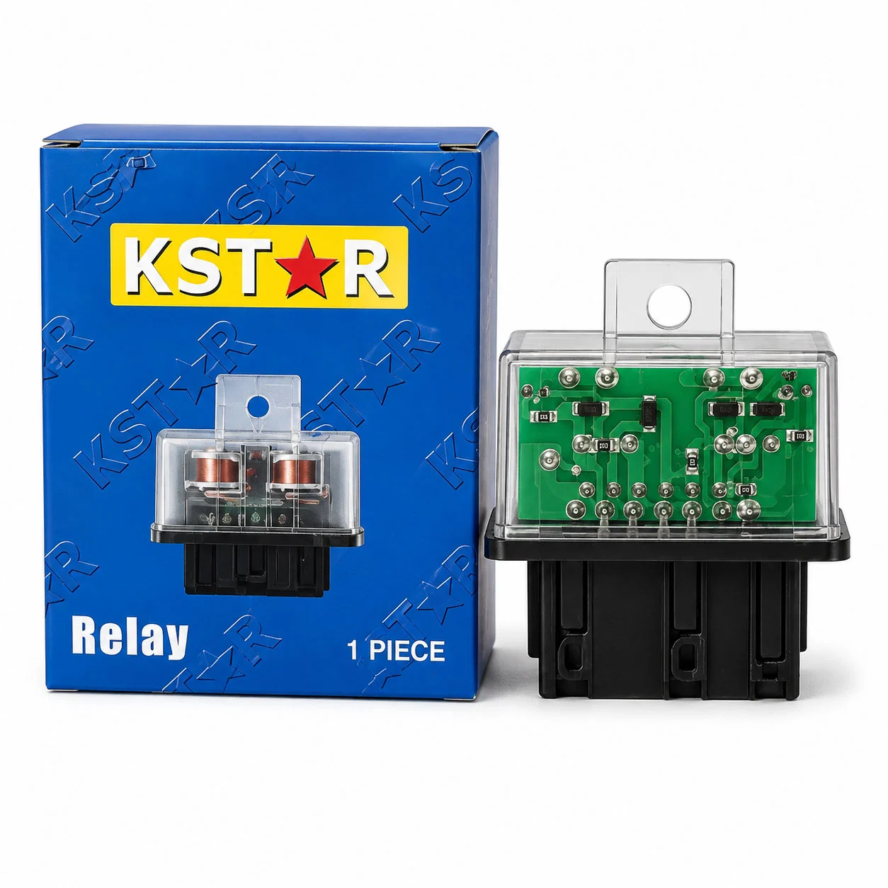 رله دوبل انژکتور شیشه ای K-Star مناسب همه ی ماشین ها