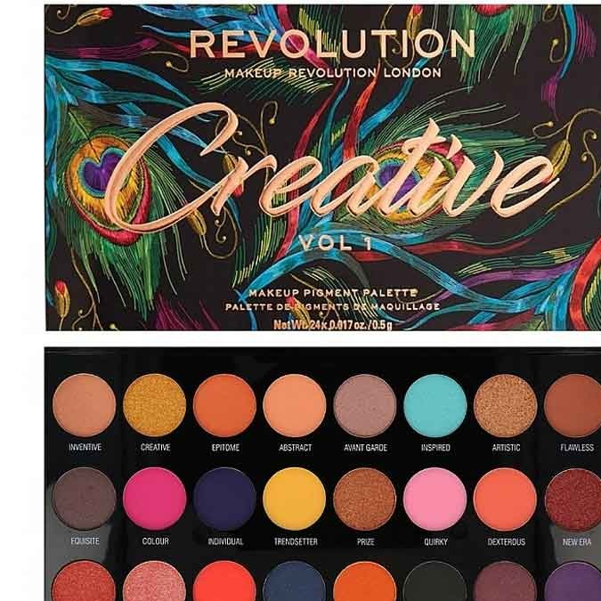 پالت سایه چشم رولوشن مدل Creative Vol 1