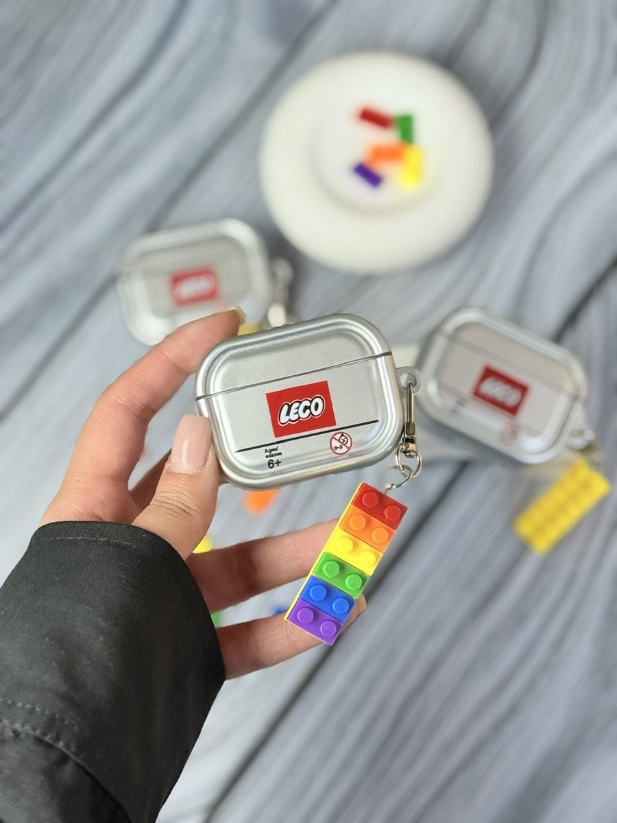 کاور ایرپاد LEGO با آویز (کدa0330) مناسب برای airpods 1/2