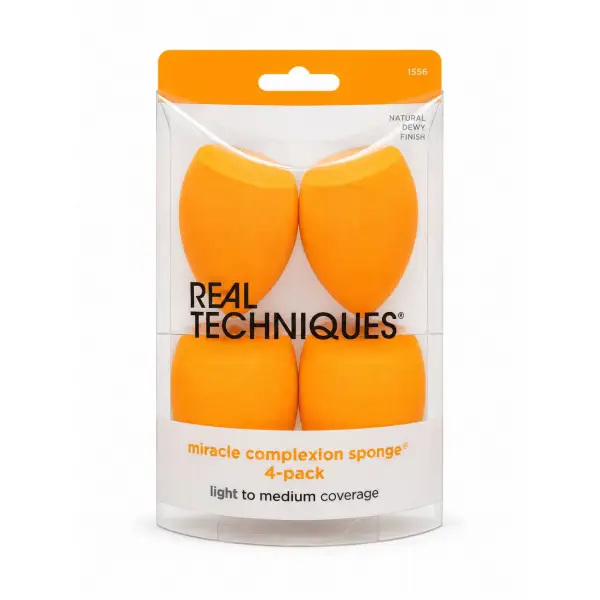اسفنج آرایشی 4 عددی ریل تکنیکس Miracle Complexion Spongeجدید