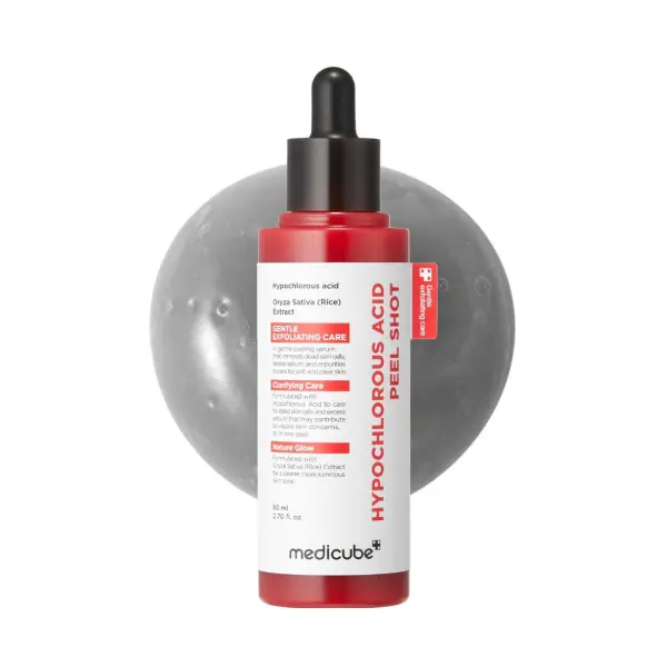 پیل شات هیپوکلروس اسید مدیکیوب Hypochlorous Acid Peel Shot 80mlجدید