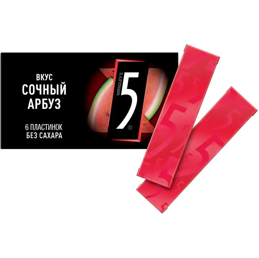 آدامس فایو هندوانه 6 عددی Five Watermelon