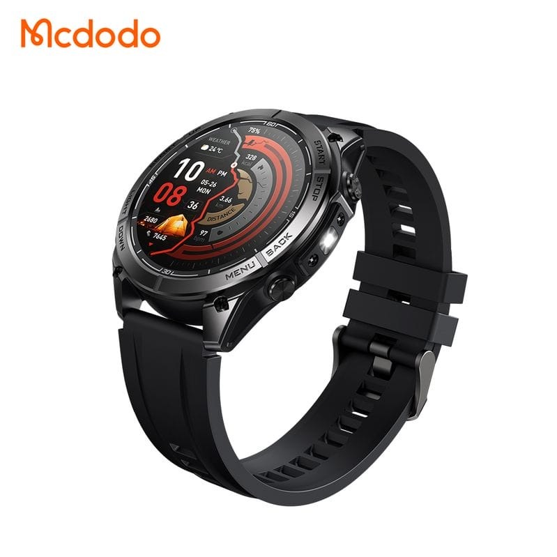 ساعت هوشمند ورزشی ضدآب مک دودو مدل MCDODO IW-7350 قابلیت مکالمه/GPS/پیام فارسیجدید