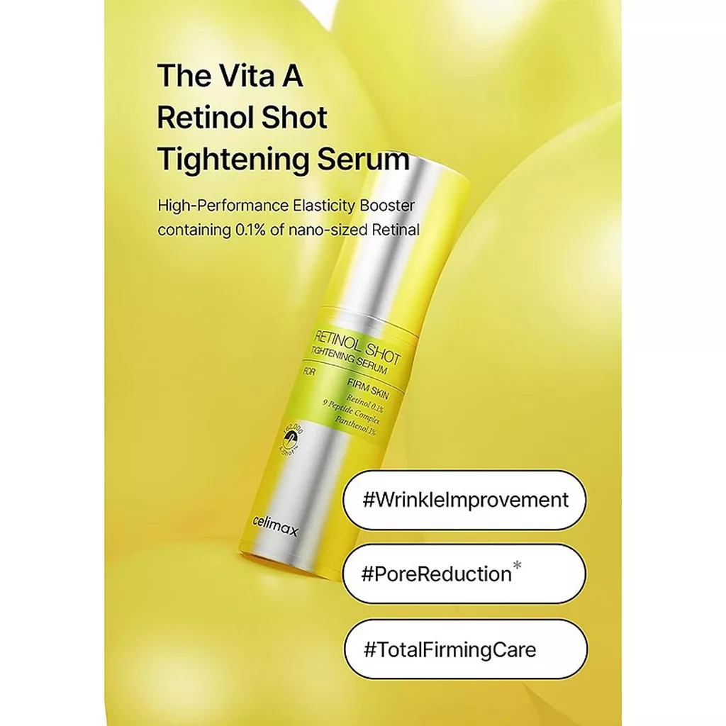 سرم رتینول 0.1% سلیمکس celimax Retinol Serumجدید