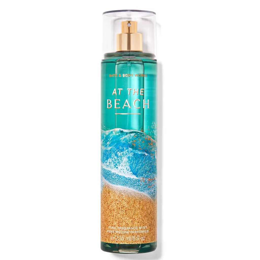 بادی میست بدن AT THE BEATCH بث اند بادی ورکز BATH & BODY WORKS BODY MIST