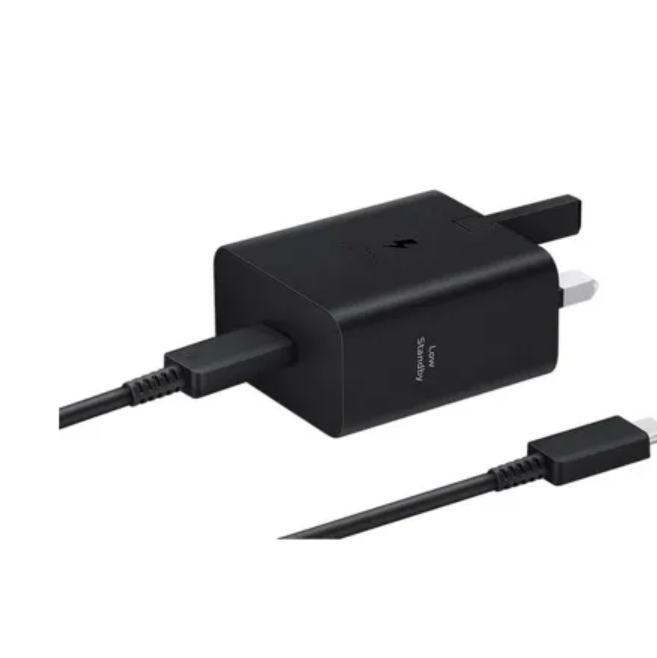 شارژر دیواری 45 وات اورجینال سامسونگ مدل Samsung EP-T4511 سه پین با کابل Type-C - به همراه ارسال رایگان به سراسر کشورجدید