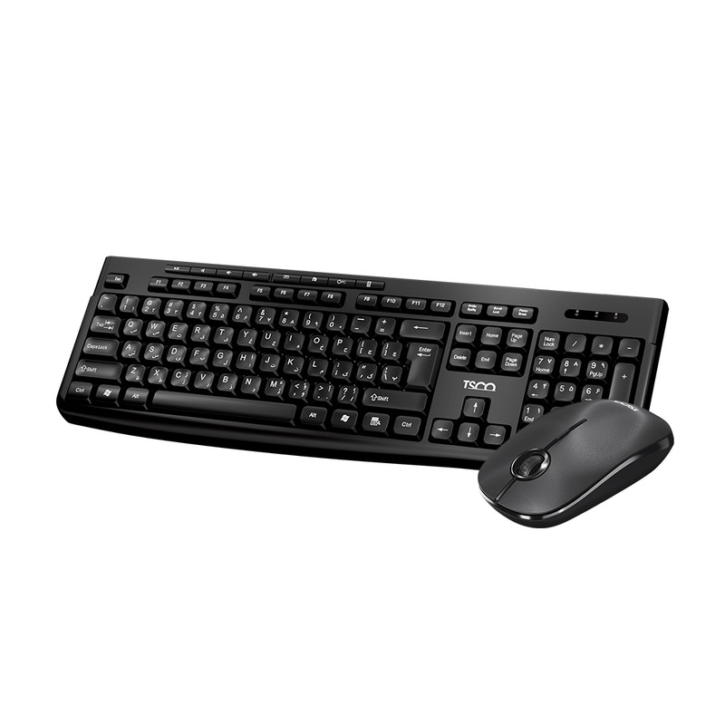 ماوس و کیبورد بی سیم تسکو مدل TKM 7027Wجدید