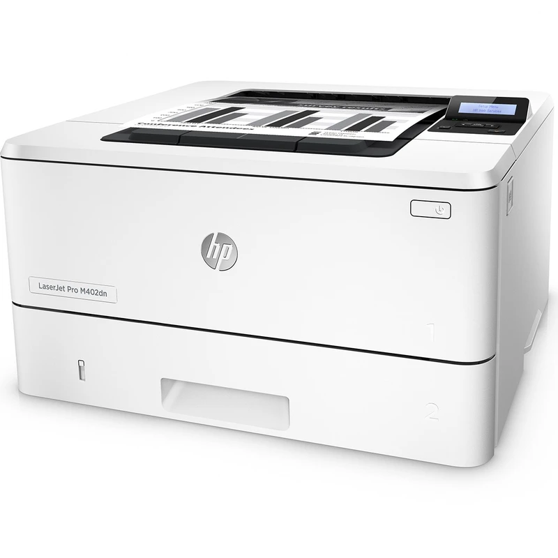پرینتر اچ پی تک رنگ تک کاره با چاپ لیزری مدل LaserJet Pro M402dn ، مجهز به چاپ دو روی خودکارجدید