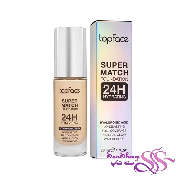 کرم پودر 24 ساعته سوپر مچ 30ml تاپ فیس
