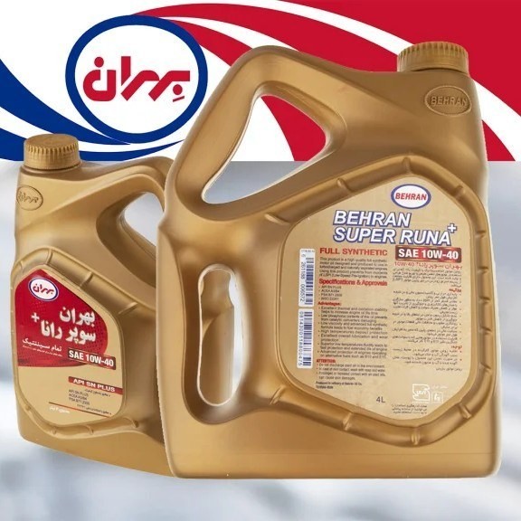 روغن موتور بهران سوپر رانا پلاس 10W-40 حجم 4 لیترجدید
