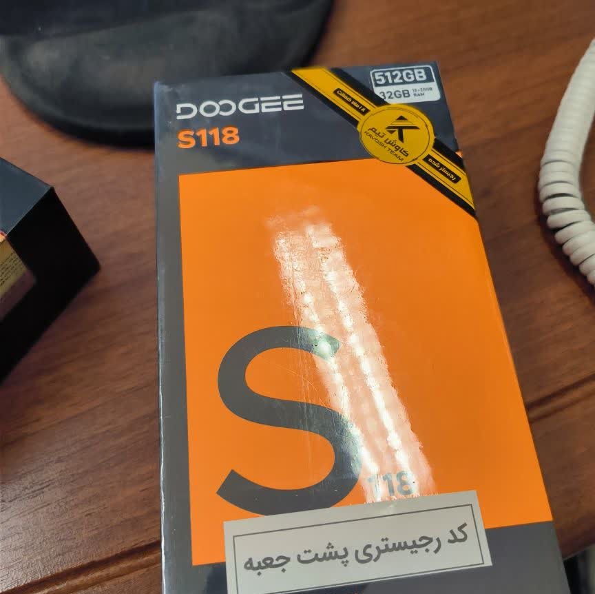 گوشی دوجی S118 حافظه 512 رم 12 گیگابایتجدید